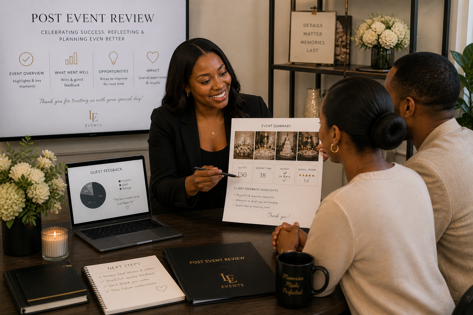 Post-Event Review — Veeze Events service